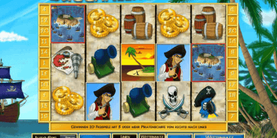 Der Spielautomat Buccaneer’s Bounty im InterCasino