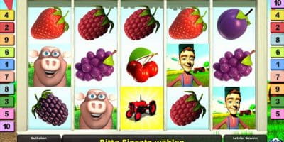 Fruit Farm Spielautomat im Stargames Casino