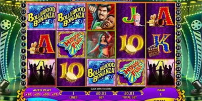 Bollywood Bonanza Spielautomat im 888.com