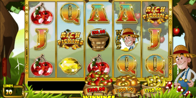 Rich Pickins Videoslot im Casino Euro