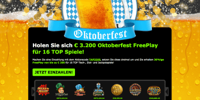 Oktoberfest Werbeaktion im 888 Casino