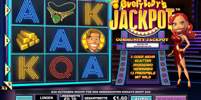 Der Jackpot des Everbody’s Jackpot-Slots wurde erneut gewonnen