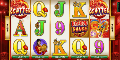 Der Dragon Dance Spielautomat im Mr Green Casino