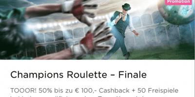 Das Champions Roulette Finale im Mr Green Casino